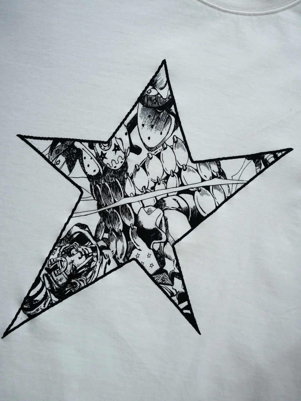 Jojo Bizarre Adventure Johnny Star T Shirts Men O Neck Cotton T Shirts Short Sleeve Tops Anime Sweatshirt Summer Men Clothing