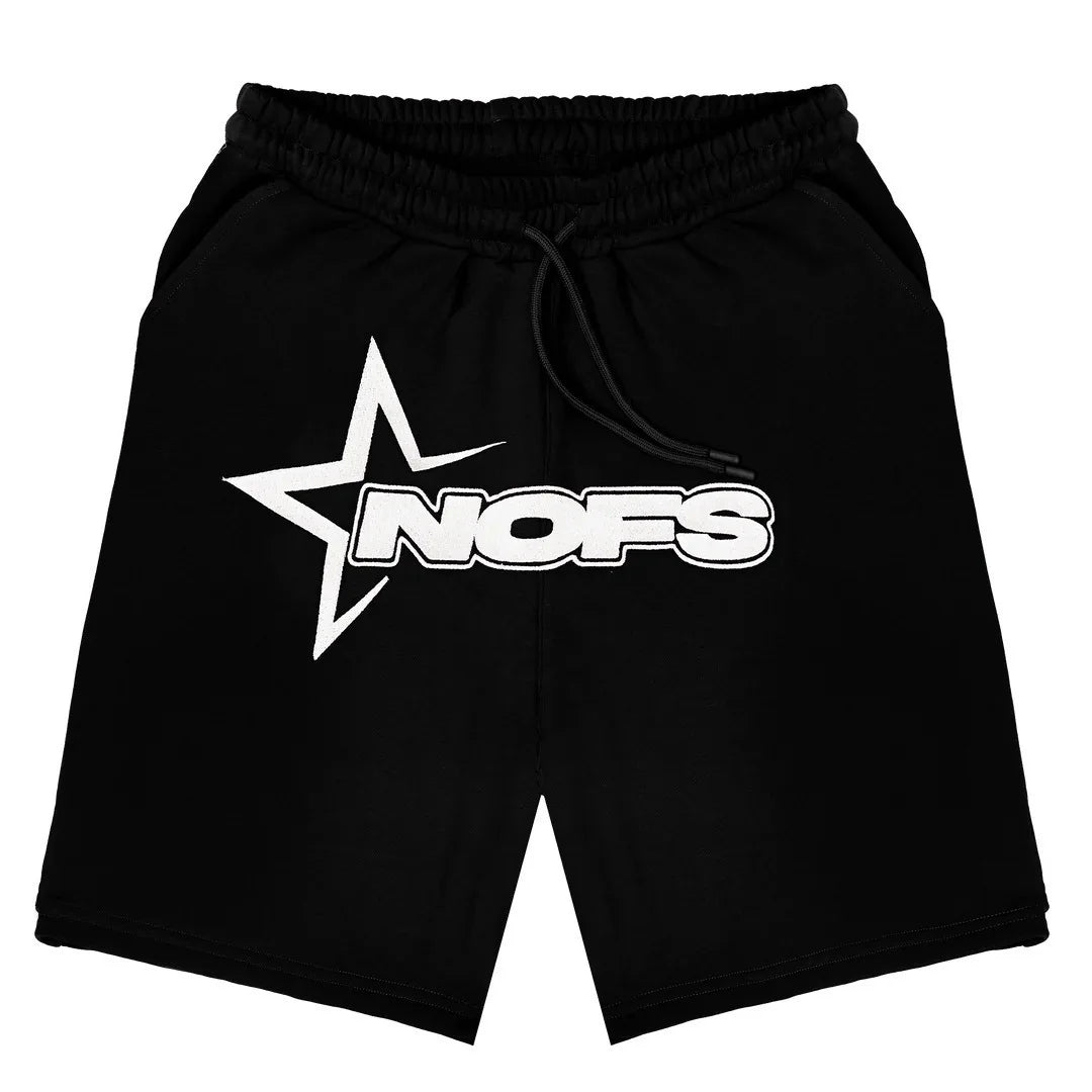 Y2K T-shirt Short Kpop Street Fashion Print Unisex Short Sleeve Tops Casual Loose Drawstring Shorts Pant Women Men Clothing Tees