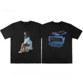 American-style SZA Printed T-shirt for Concert, Pure Cotton Album Cover Loose Fit Suitable for Both Men Women Summer Attire.