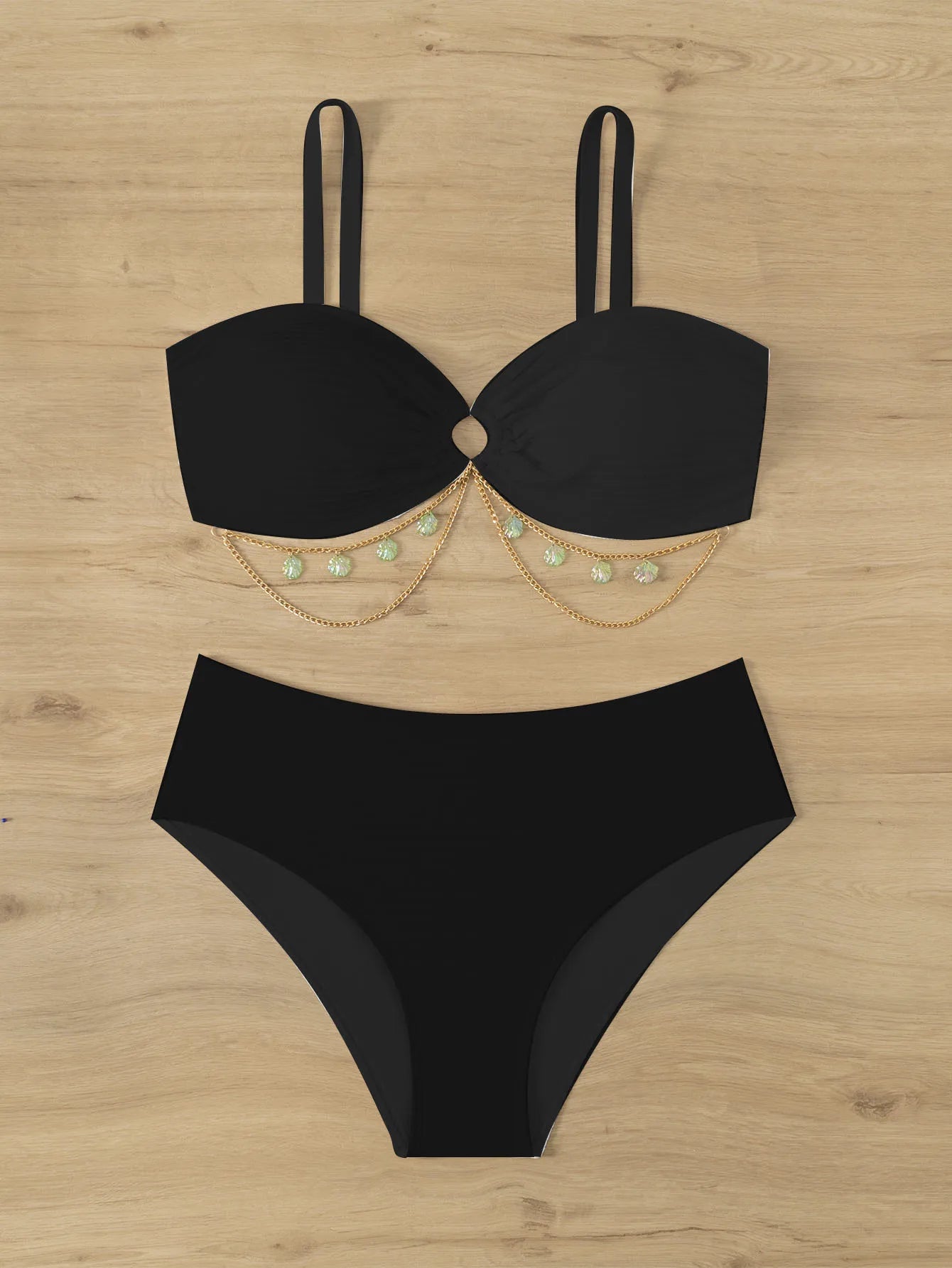 Women's Plus Size Swimsuits 2025 Two Piece Bikini Sets Bandage Sexy Swimwear Beach Bathing Suits Chubby Woman Swimsuits