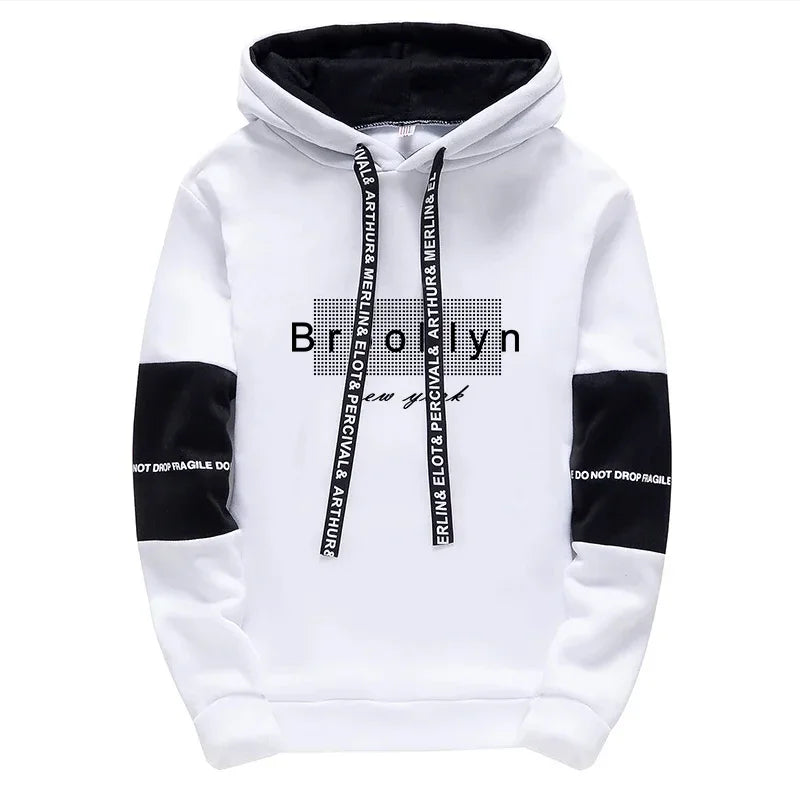 2026 Mens Tracksuit Printing Casual Sweatshirts Outdoor Sports Jogging Man Clothing Single Piece Hoodie Pants Fashion Sportswear