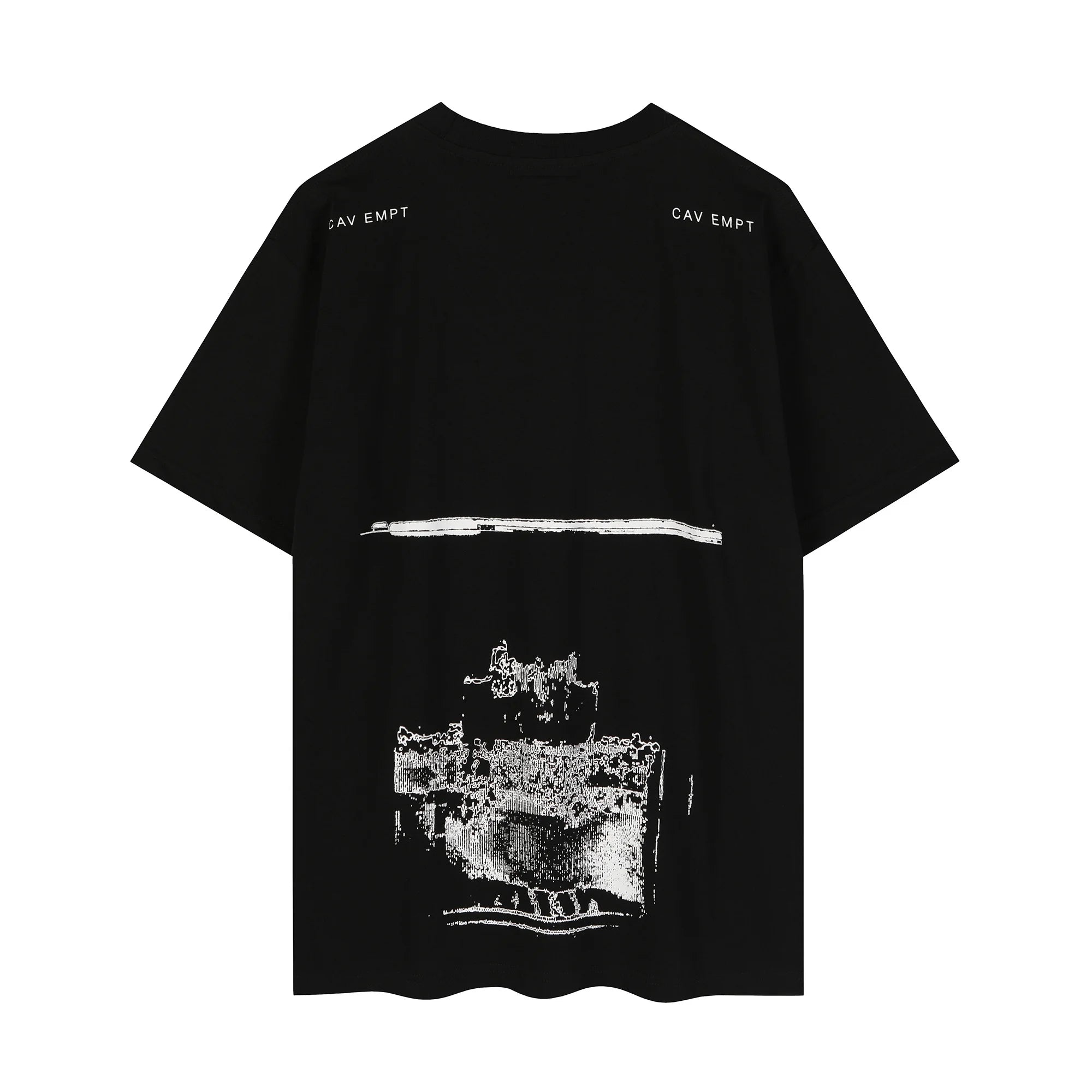26ss Cav Empt Vintage T-Shirt Men Women Best Quality CavEmpt Character Print Patterns Top T Shirt Tee