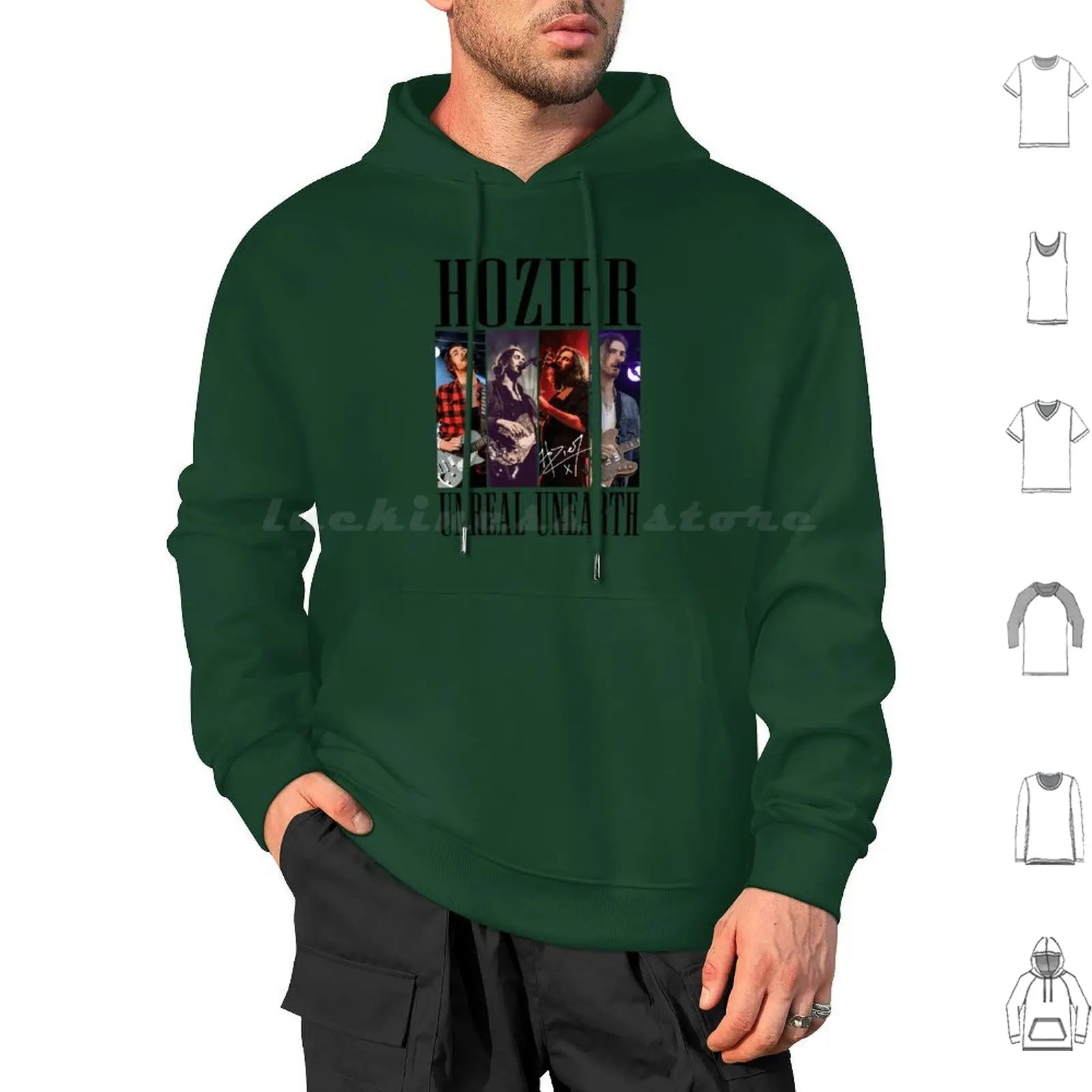 Hozier Unreal Unearth Signature Hoodies Long Sleeve Hozier Music Unreal Unearth Baby Cherry Wine Take Me To Church