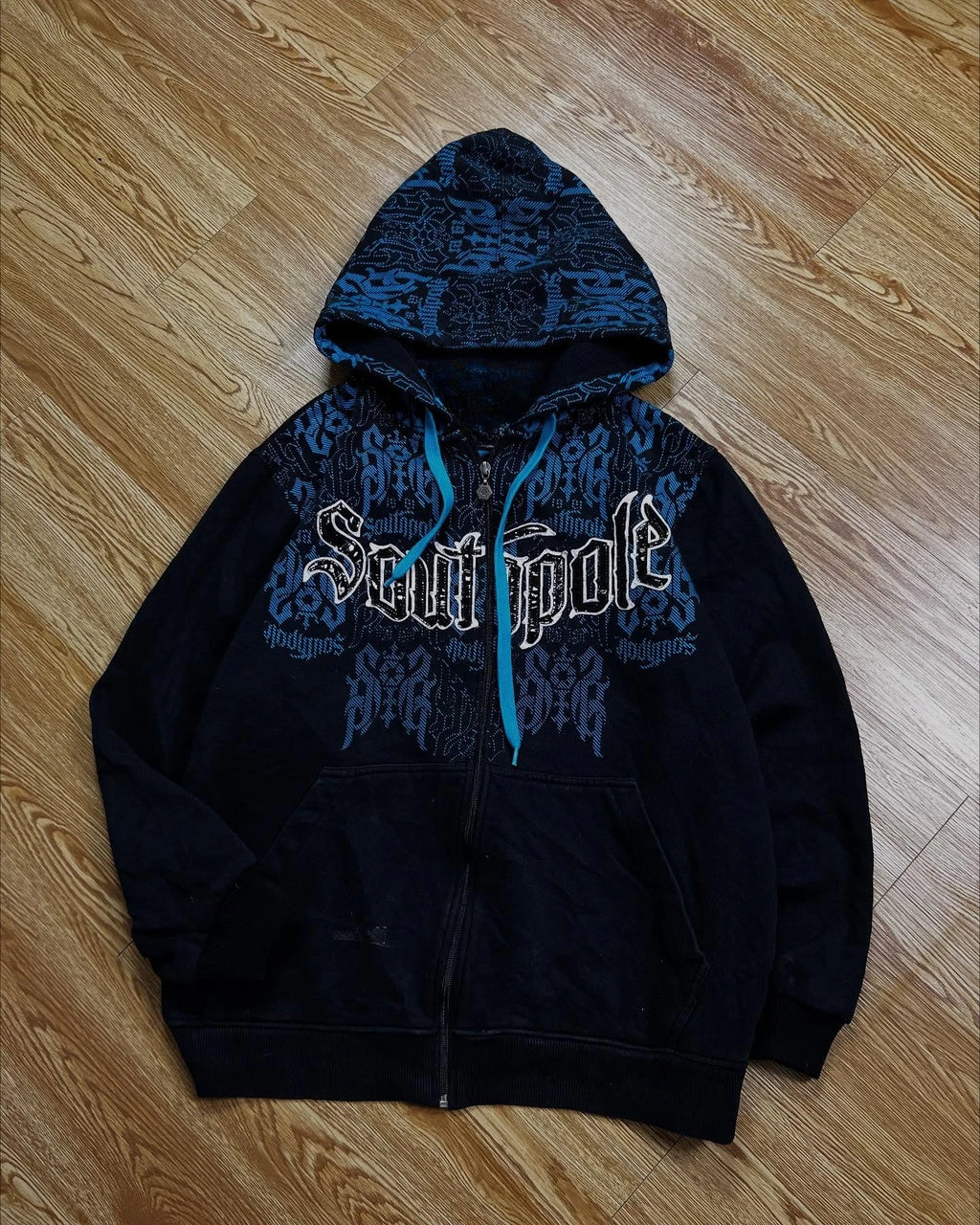 Explosions Hooded sweater Men American Retro Hip-Hop Street Graffiti Unisex Zipper Hoodie Fashion Printed Pattern Sweatshirt