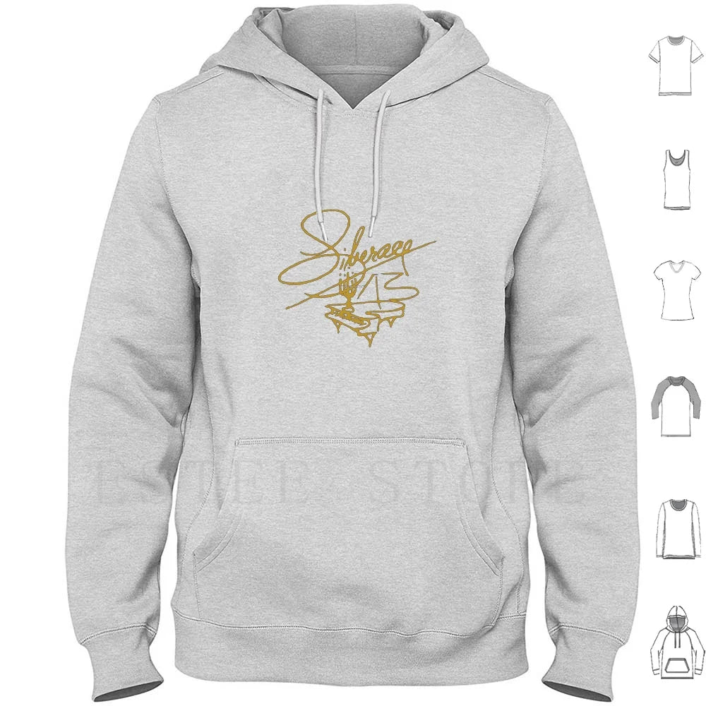 Liberace " Signature " Hoodies Long Sleeve Liberace Signature Piano Music Icon Flaming