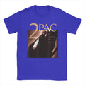 Rapper Tupac 2pac Graphic Printed (2) T-Shirts Men  Fashion 100% Cotton Tees O Neck Short Sleeve T Shirt Plus Size Clothes