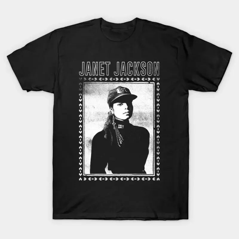 Janet Jackson Motown The 5 Micheal Diana Ross 80s Vintage T Shirt