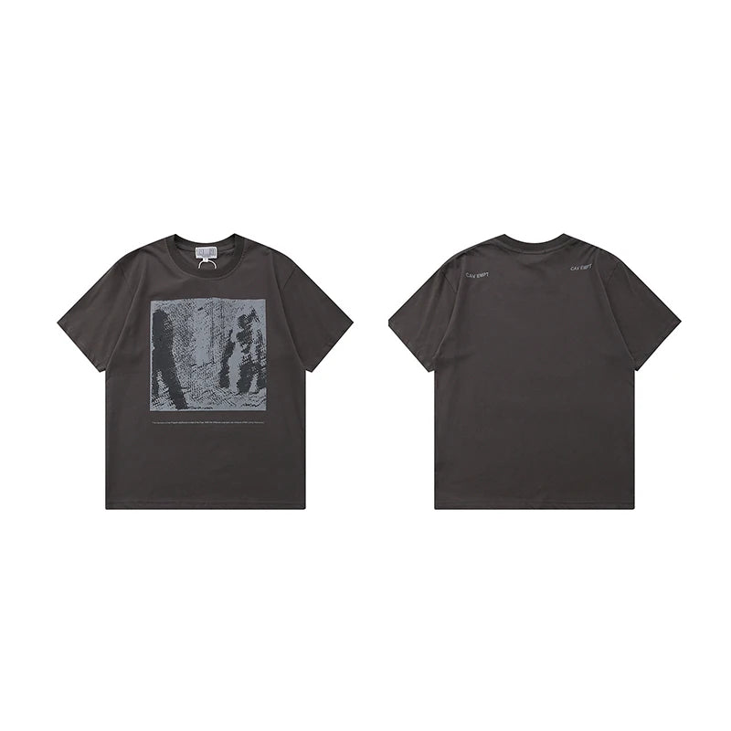 C.E Cav Empt T-shirt Men's Women's 2026 Summer New Cartoon Graphic Print CAVEMPT Short Sleeve Light Breathable Cotton Tee