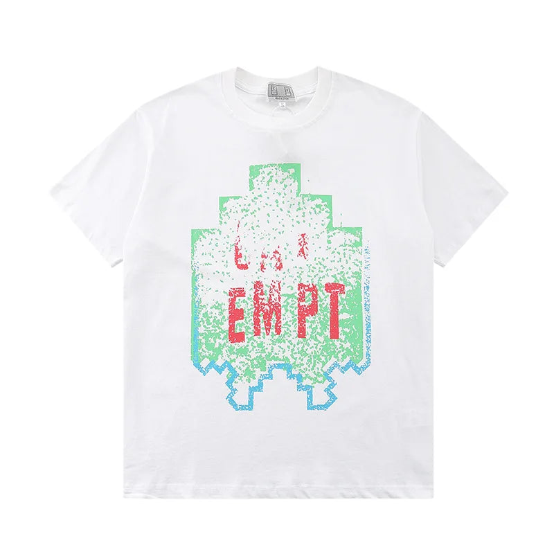 Japanese Trend Brand CAV EMPT T-shirts Simple Line Drawing Letter CE Pattern Print Loose Casual Cavempt  Short Sleeve