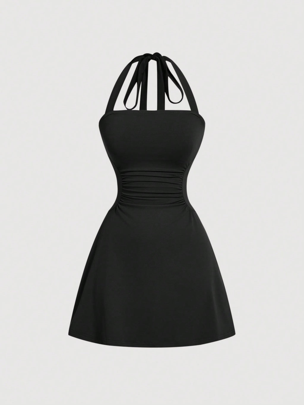 Elegant Halter Neck Dress