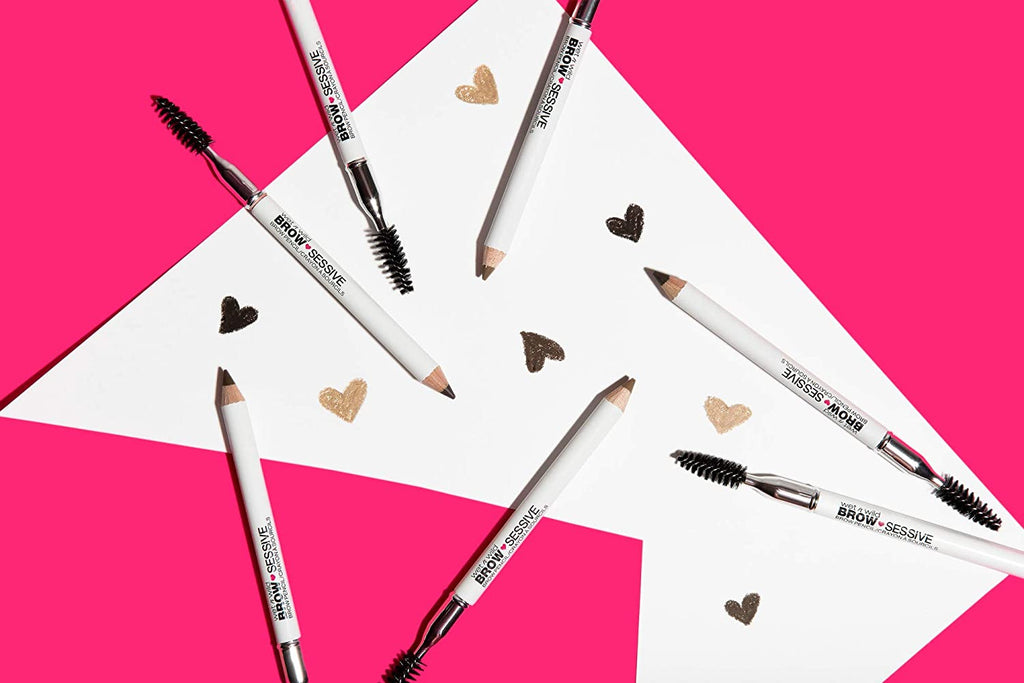 Brow-Sessive Brow Pencil, Ultra-Precise Dual Ended Spoolie Brush for Perfect Buidlable Blendable Shaping, Natural Lasting Shades for Every Brow, Cruelty-Free & Vegan - Taupe(Packaged)