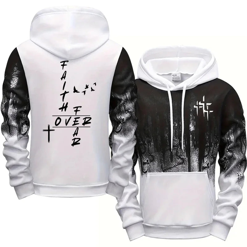 Fall Winter Daily Casual Fashion Sportswear Outdoor Jogger Fitness Outfit 2026 New in Men's Tracksuit Hoodie&sweatpants 2pcs Set