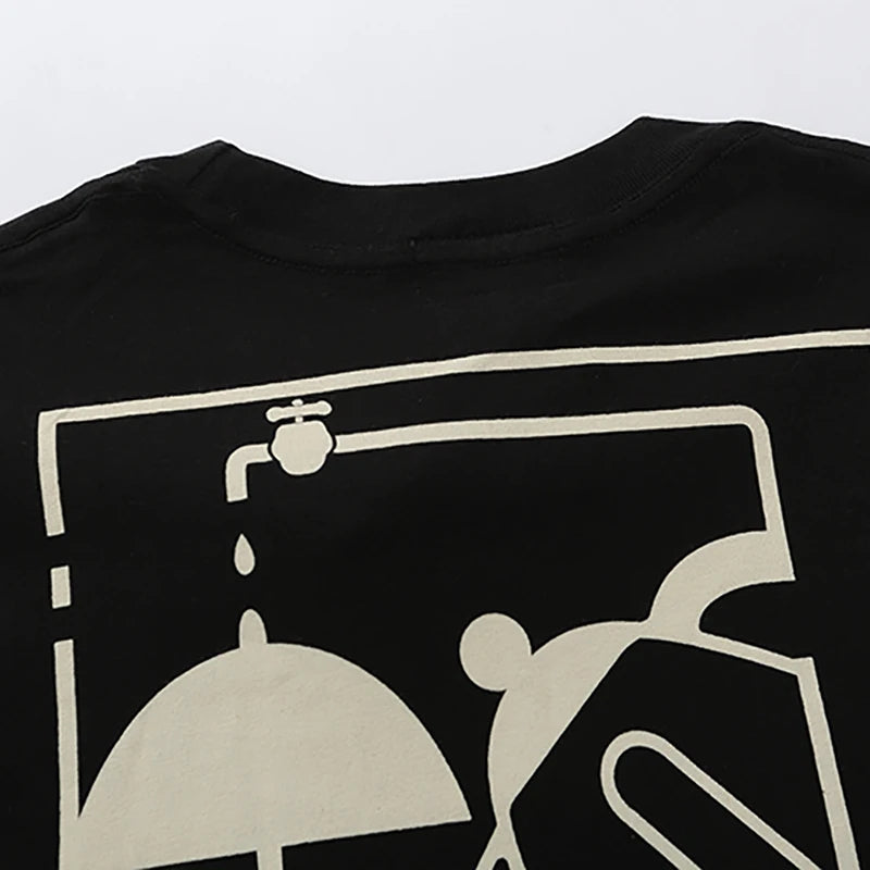 C.E Cav Empt T-shirt Men's Women's 2026 Summer New Cartoon Graphic Print CAVEMPT Short Sleeve Light Breathable Cotton Tee