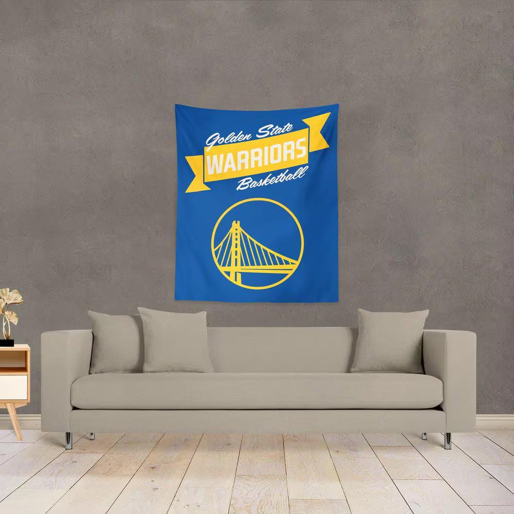 NBA Premium Warriors Printed Wall Hanging