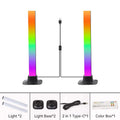 LED Desktop Smart RGB Light Bars USB Plug Night Light Rhythm Ambient Lamp For TV Compute Gaming Desktop Decor