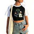 Feid Ferxxo Falxo Tour 2026 Crop Top Women Short Sleeve Graphic Tee Casual Y2K Streetwear Fans Merch Cropped T-shirt