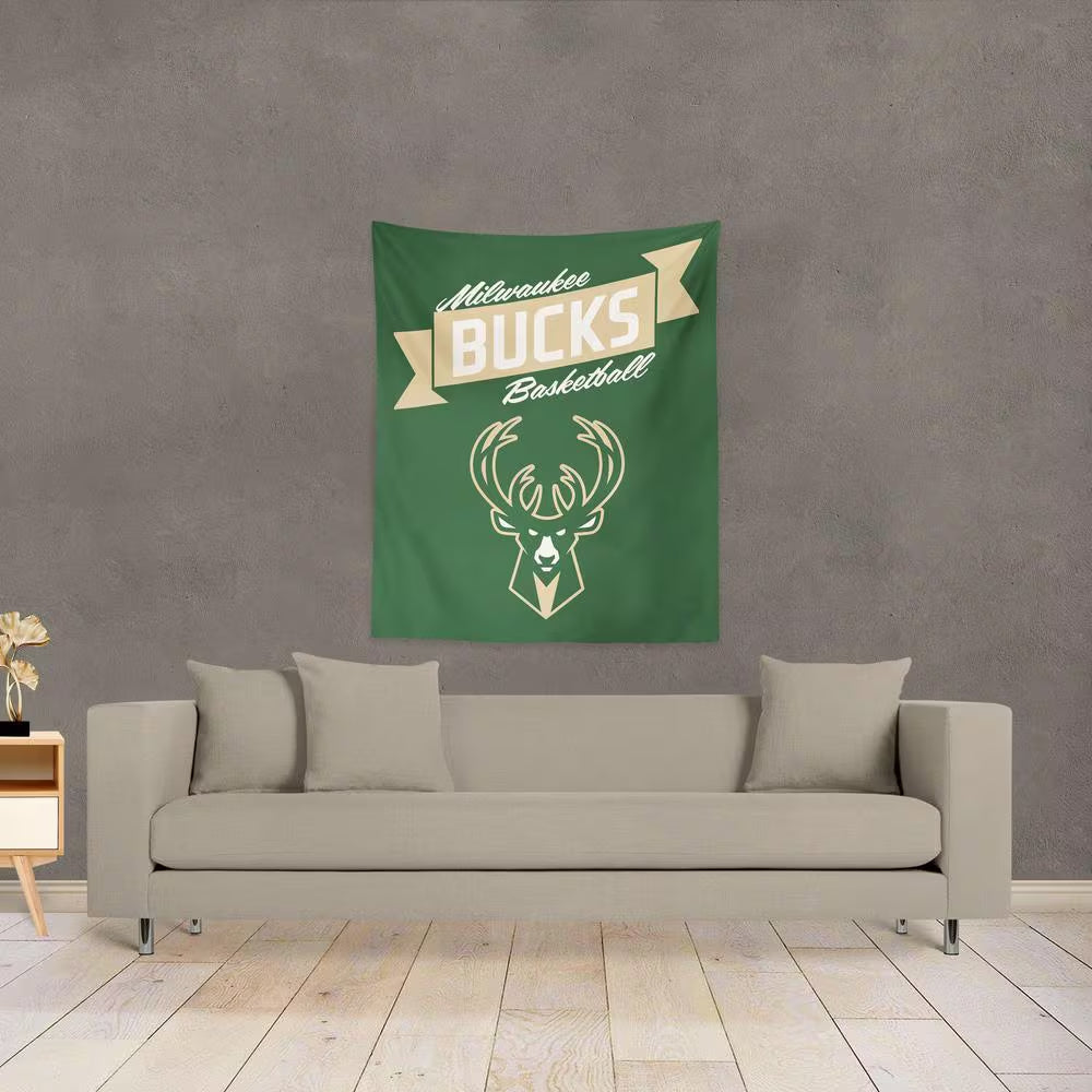 NBA Premium Bucks Printed Wall Hanging