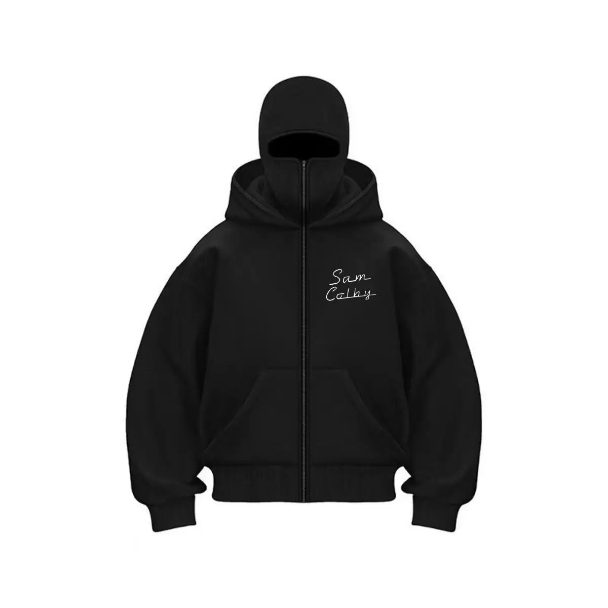 Sam Colby Signature Art Double Hood Warm Outdoor Men's Winter Casual Sweatshirt