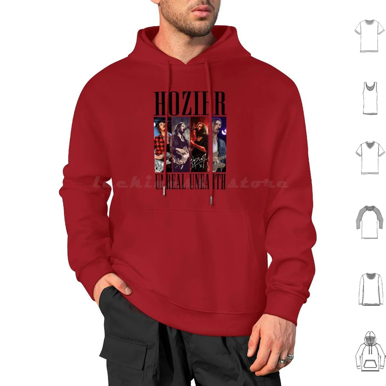 Hozier Unreal Unearth Signature Hoodies Long Sleeve Hozier Music Unreal Unearth Baby Cherry Wine Take Me To Church