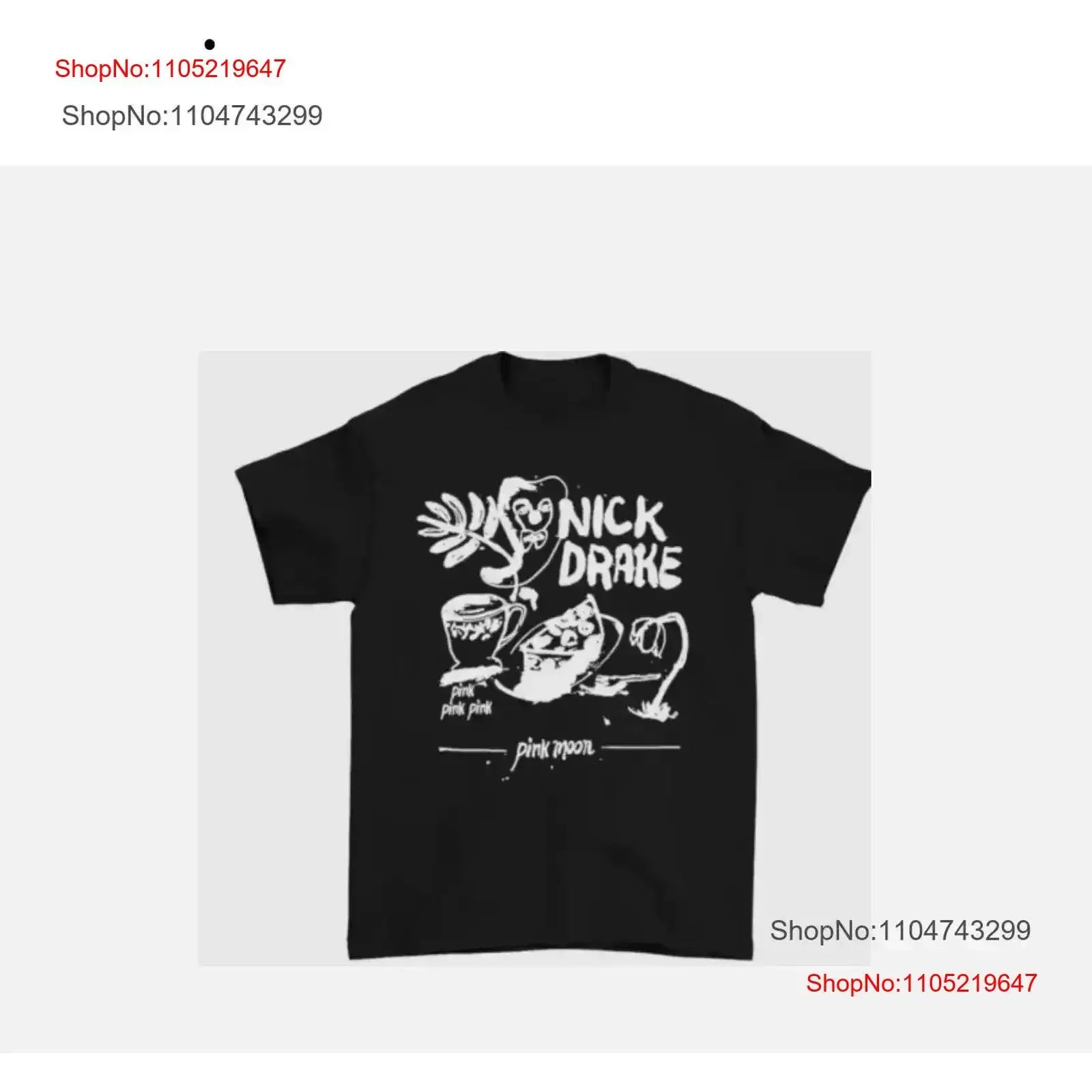 retro Nick Drake album T shirt black cotton All Sizes S 5Xl vintage Washed Stretched Breathable streetwear Stylish vintage