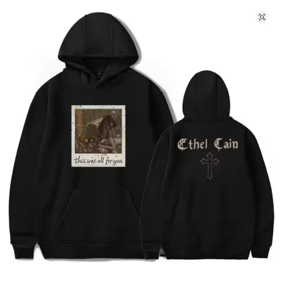 Ethel Cain If You Love Me Keep It To Yourself Hoodie Funny Men's Hoodie Harajuku Unisex Street Wear Fleece Pullover Sweatshirt