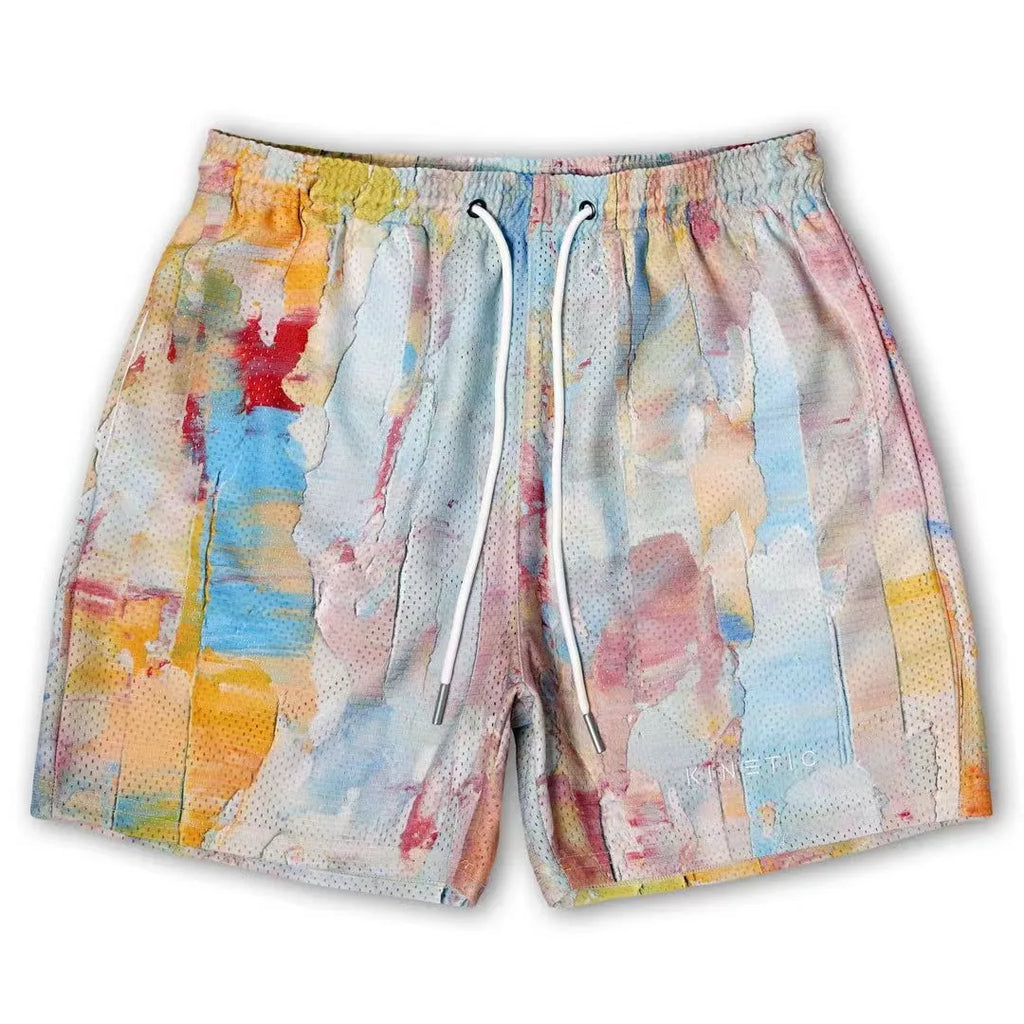 KINETIC Basic Shorts NEW men's casual shorts fitness sports pants summer gymworkout Men Women Classic GYM Mesh Shorts
