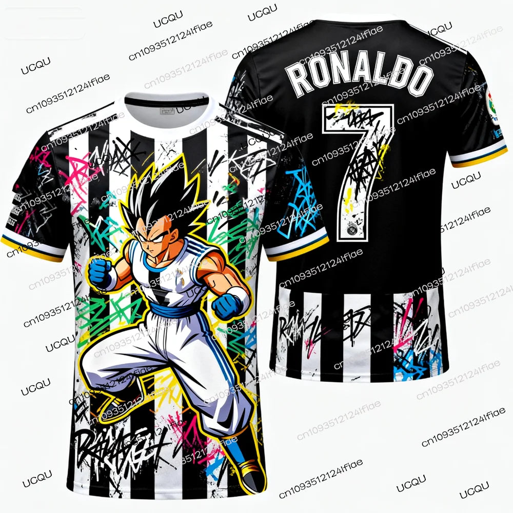 New 2026 Dragon Ball Z Goku/Vegeta Special Edition Soccer Jersey Ronaldo Man Soccer Jersey Special Edition Fan Jersey Set