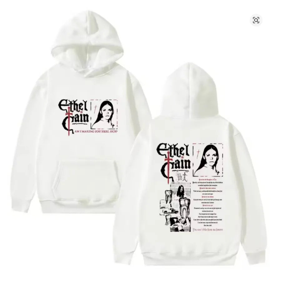 Ethel Cain If You Love Me Keep It To Yourself Hoodie Funny Men's Hoodie Harajuku Unisex Street Wear Fleece Pullover Sweatshirt