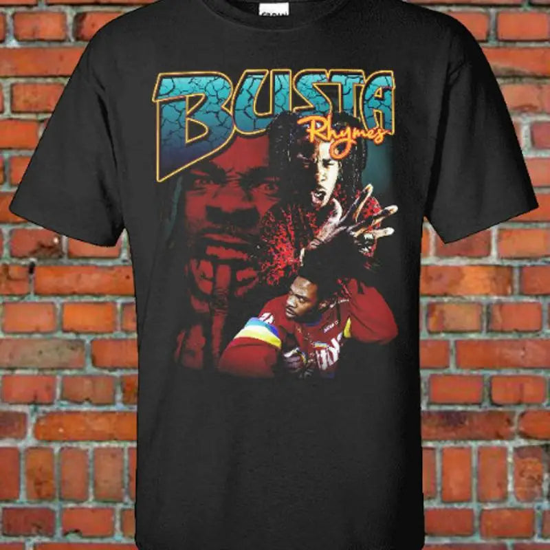 Busta Rhymes 90S Style Vintage Bootleg T Shirt Hip Hop Rap Music New York Flipmode S