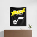 NBA Premium Jazz Printed Wall Hanging