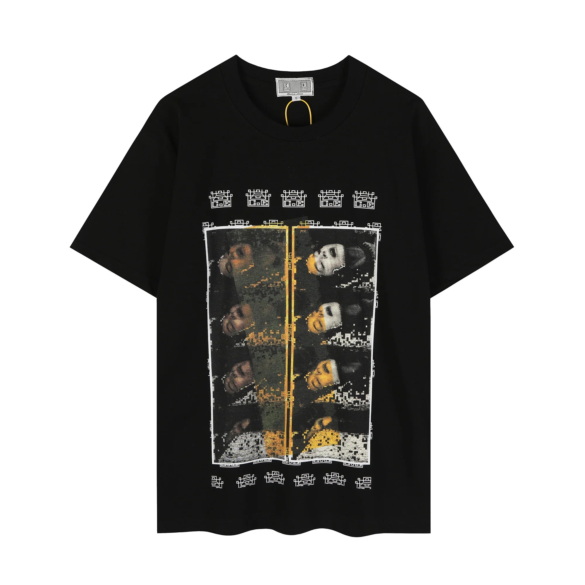 26ss Cav Empt Vintage T-Shirt Men Women Best Quality CavEmpt Character Print Patterns Top T Shirt Tee