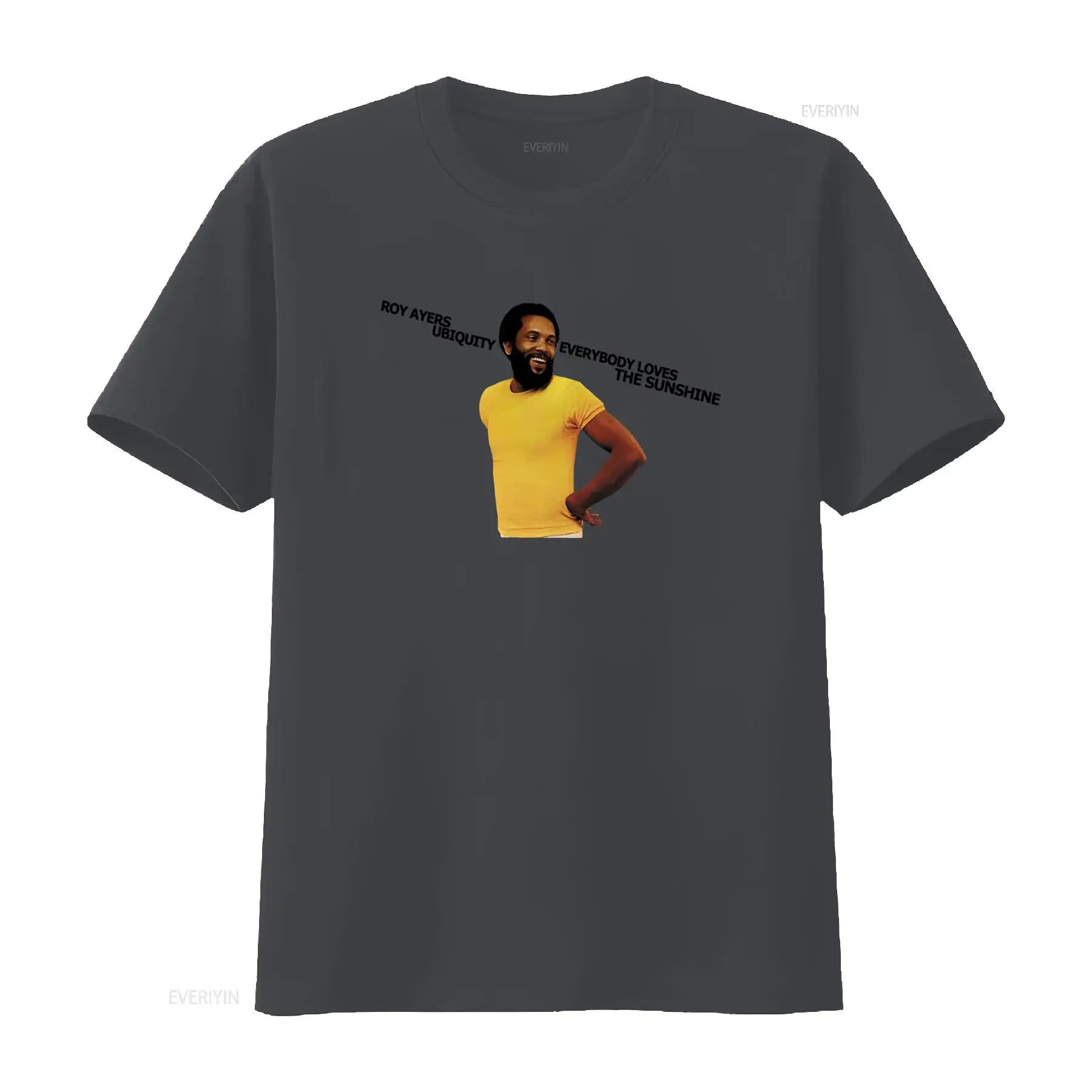 Roy Ayers Ubiquity Everybody Loves The Sunshine Jazz RAMP Vintage Hip Hop T Shirt vintage Washed Soft Breathable
