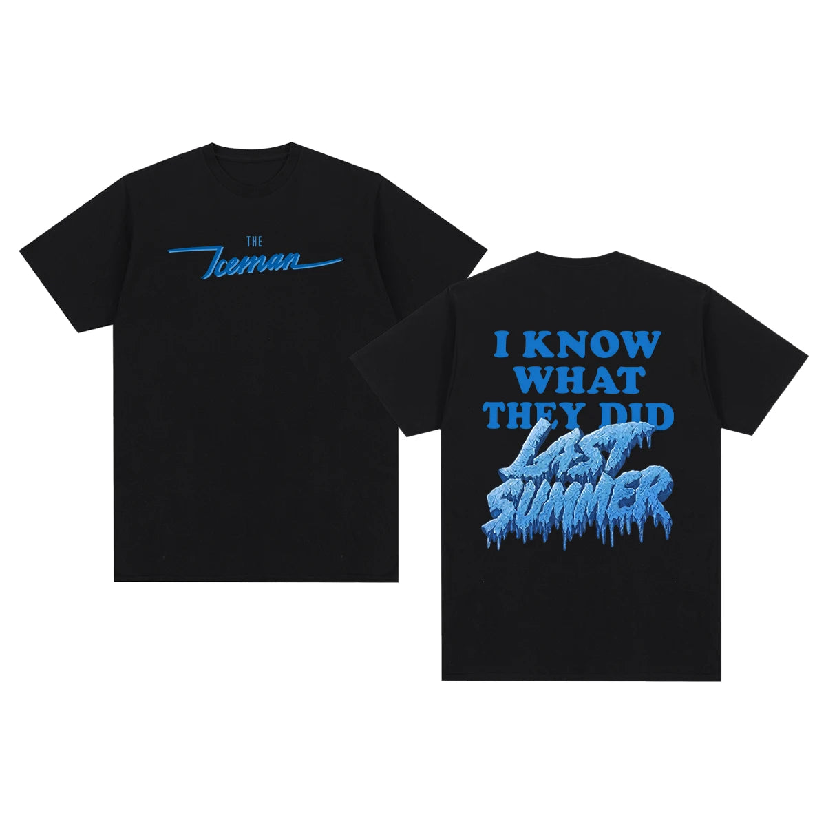 Drake ICEMAN Vintage T-shirt Merch Blue Streetwear Y2k Clothes Female Male Cotton Men T shirt New TEE TSHIRT Womens tops