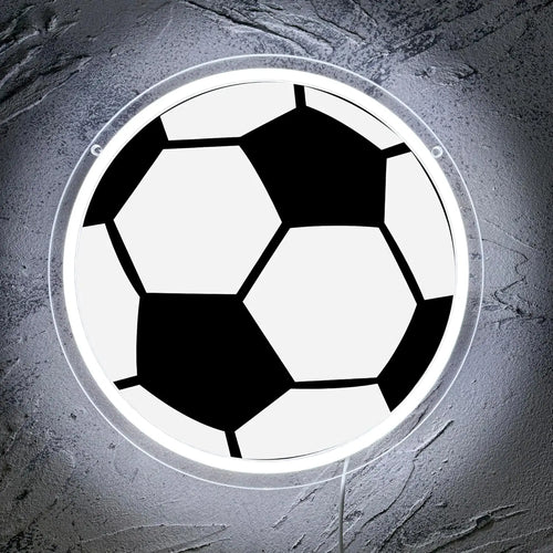 2026 Football Trophy Neon Sign Soccer USB LED Lights for Bar Gaming Room Bedroom Decoration Soccer Fans Gift Art Wall Light