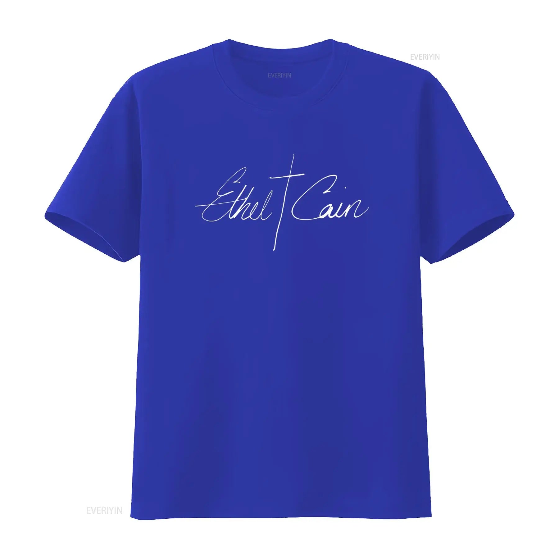 Ethel Cain Logo Preachers Daughter Heavyweight Black  T Shirt vintage Washed Slightly graphic Breathable Comfortable