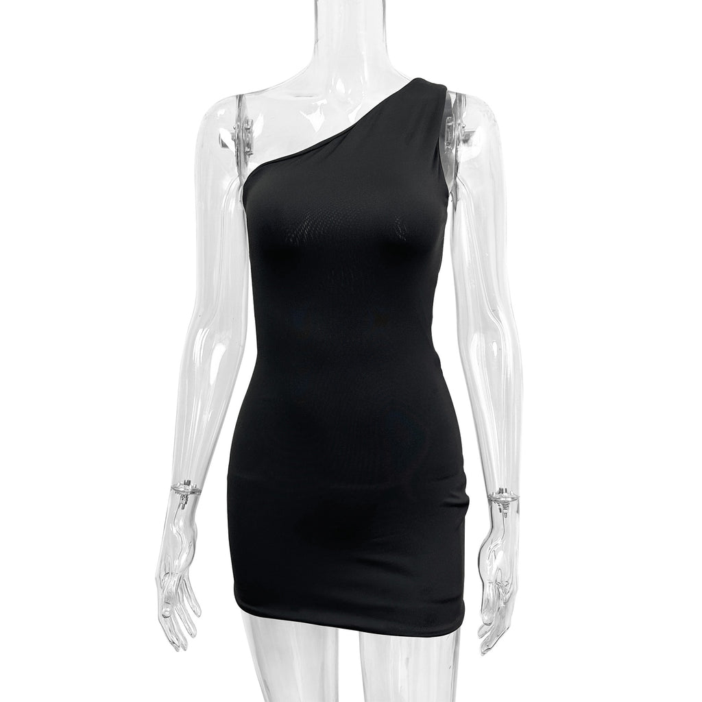 Sexy Off-Shoulder Hollow-Out Bodycon Dress