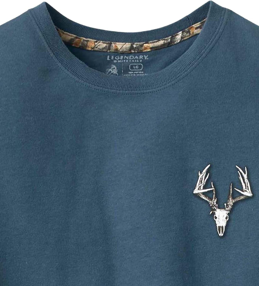 Men'S Long Sleeve T-Shirt Preshrunk 100% Heavyweight Cotton Graphic Tee