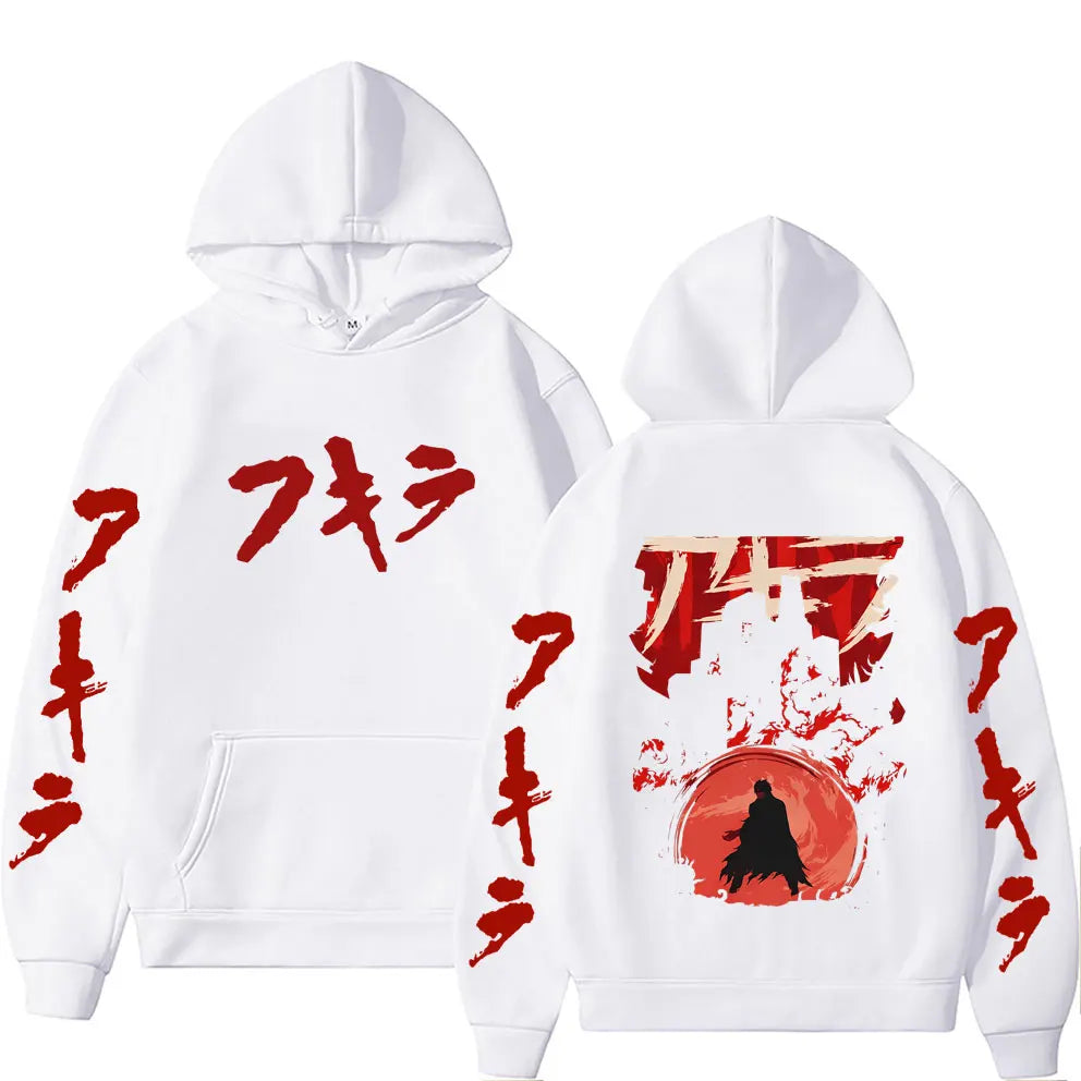 Anime Akira Hoodie Japanese Science Fiction Cartoon Movie Shotaro Kaneda Pullover Hoodies Male Manga Fashion Trend Sweatshirt