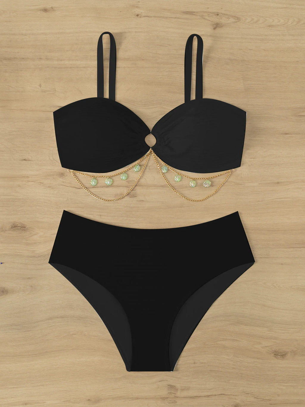 Women's Plus Size Swimsuits 2025 Two Piece Bikini Sets Bandage Sexy Swimwear Beach Bathing Suits Chubby Woman Swimsuits