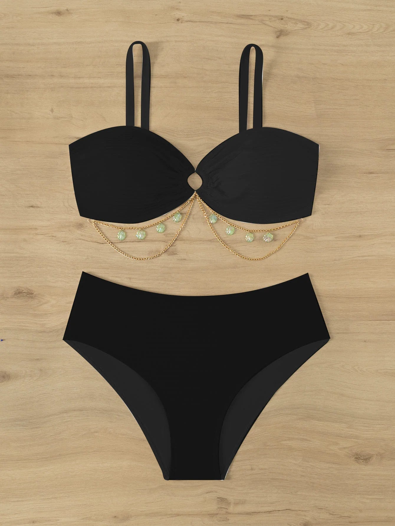 Women's Plus Size Swimsuits 2025 Two Piece Bikini Sets Bandage Sexy Swimwear Beach Bathing Suits Chubby Woman Swimsuits