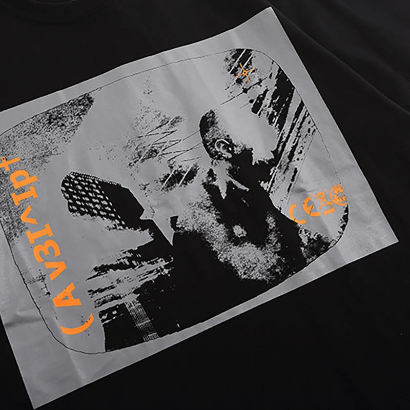 Cav Empt Japanese-style Trend Short-sleeved T Shirt Vintage Creative Print C.E Men's Women Round-neck T-shirts