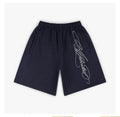 Men's Shorts Streetwear American Retro Mens Hip Hop Graffiti Letter Baggy Sports Jogging Summer Casual Basketball