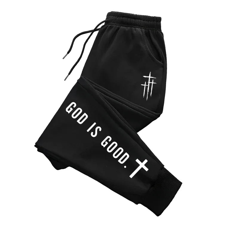 Autumn Winter Daily Casual Sports Jogging Suit Hoodie Outfits Jesus Christ Fashion Men's Set Hooded Sweatshirt and Sweatpants
