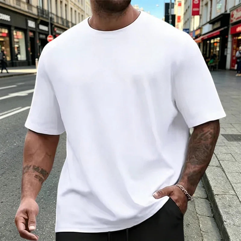 Men's T-Shirt Set Casual O Neck Tees Tracksuit 2026 Sports Jogging Man Clothes Summer Fashion Mix and Match Short Sleeves Shorts