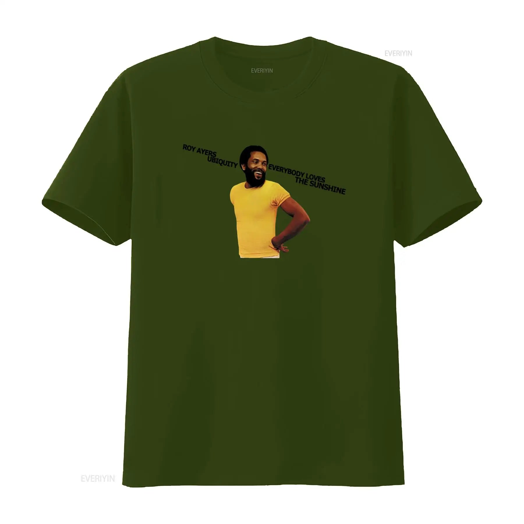Roy Ayers Ubiquity Everybody Loves The Sunshine Jazz RAMP Vintage Hip Hop T Shirt vintage Washed Soft Breathable
