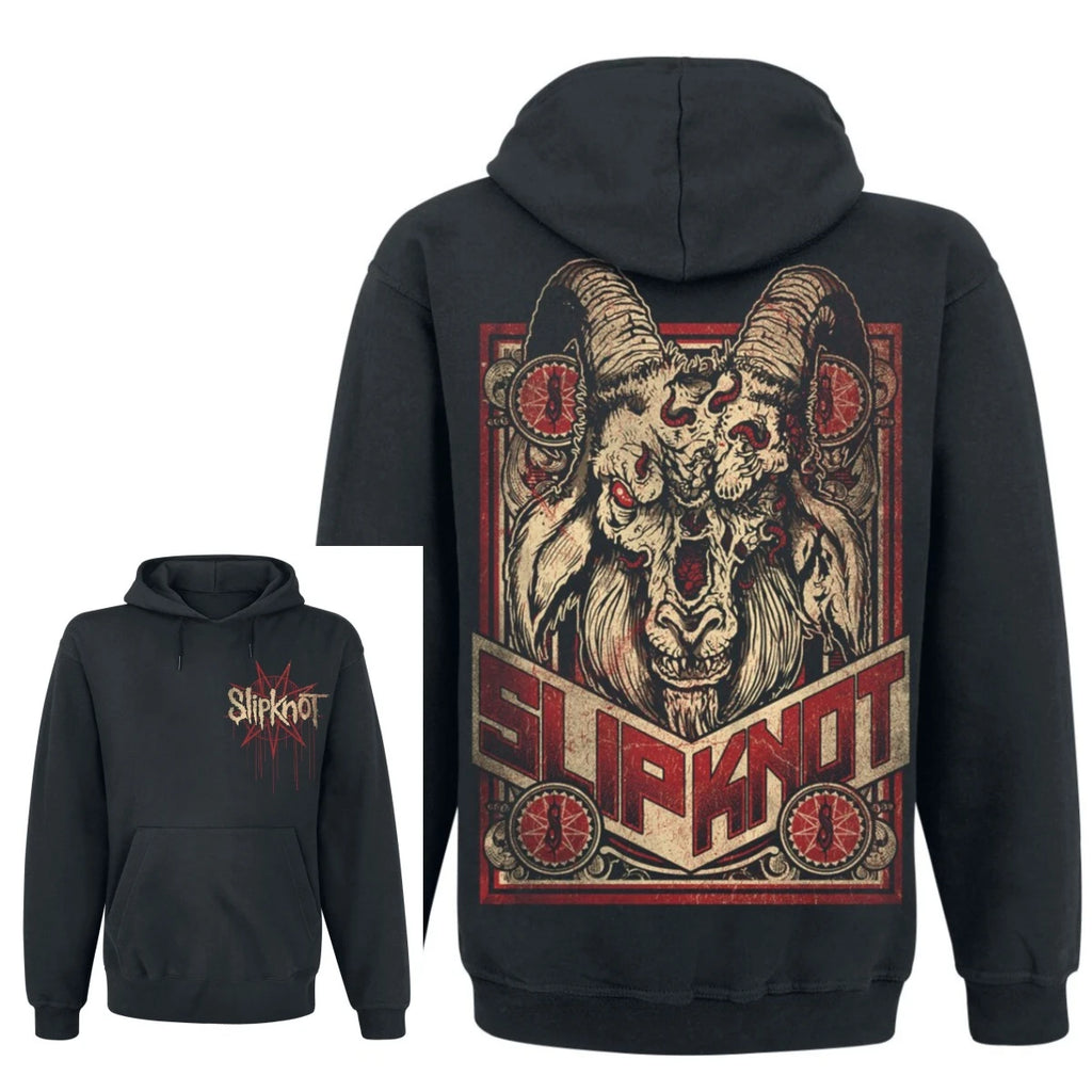 Slipknot Hoodies Pop 2026 New Sale Retro-style Band T-shirt for Both Men and Women Same Design for Both Genders