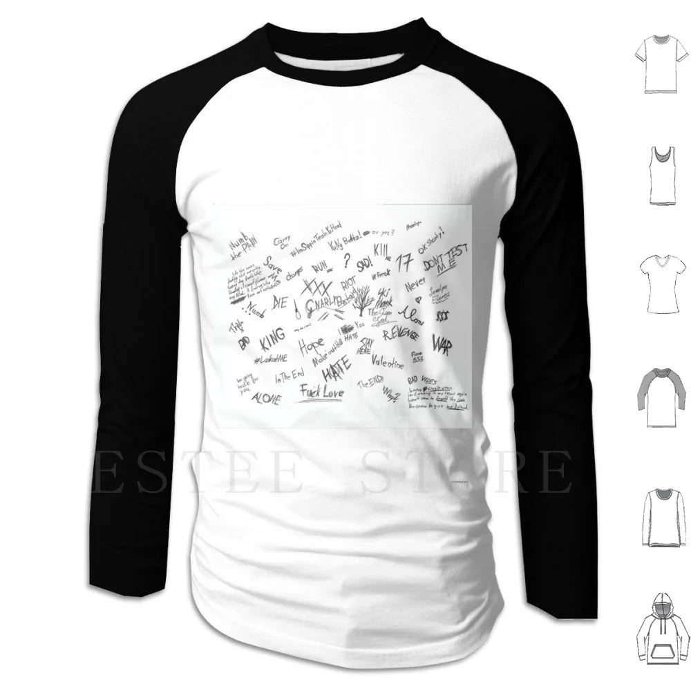 Signature Hoodies Long Sleeve Rapper Megan The Stallion Lil Durk Lil Uzi Vert Liluzi Playboi Playboi Carti Travis