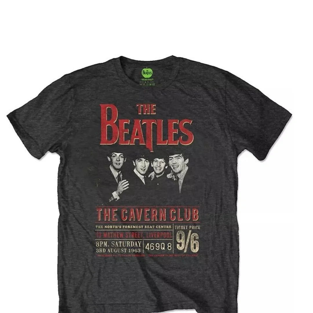 1970 The Beatles Abbey Road - Lennon's Retro T-shirt Spring Sports Pure Cotton Men's T-Shirt Children's Clothing Tee Y2k Woman