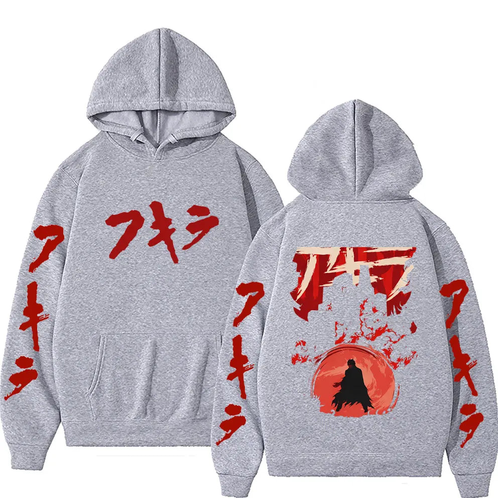 Anime Akira Hoodie Japanese Science Fiction Cartoon Movie Shotaro Kaneda Pullover Hoodies Male Manga Fashion Trend Sweatshirt