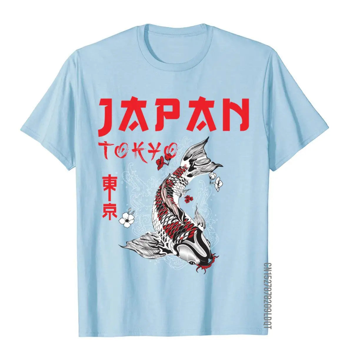 Japanese Fuji Dragon Yakuza Tokyo Koi Fish Customized Tops T Shirt For Men Cotton T Shirts Slim Fit Brand
